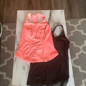 Lululemon tanks with bra size 4